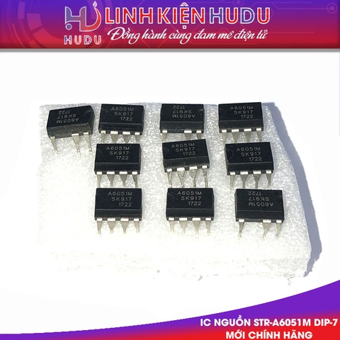 IC Nguồn STR-A6051M DIP-7 Mới Chính Hãng 100%