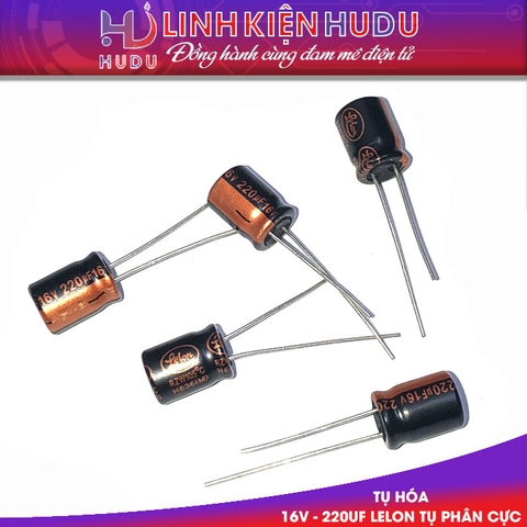 Combo 20 Tụ hóa 16V - 220UF LELON