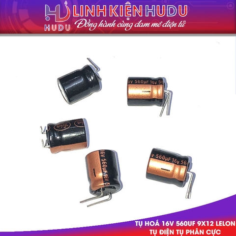 Combo 20 Tụ Hoá 16V 560uF 9x12 LELON