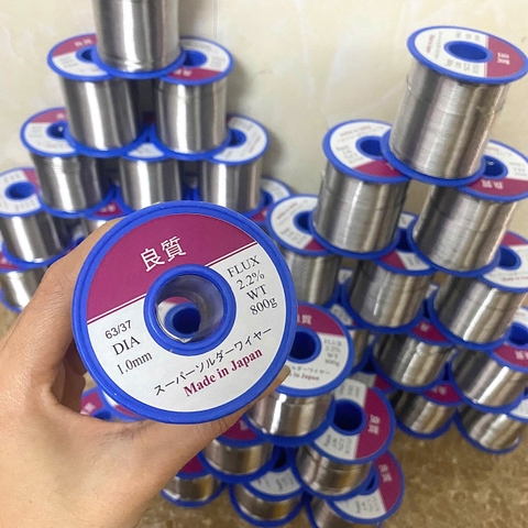 Thiếc hàn 63/37 Nhật 800g loại 1.0mm