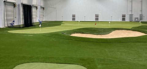 Cỏ nhân tạo dùng cho Golf trong nhà