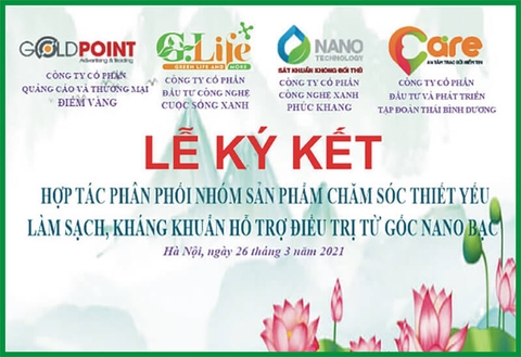 Lễ ký kết phân phối các sản phẩm G.Life
