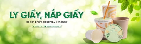 ống hút giấy làm từ sợi mía