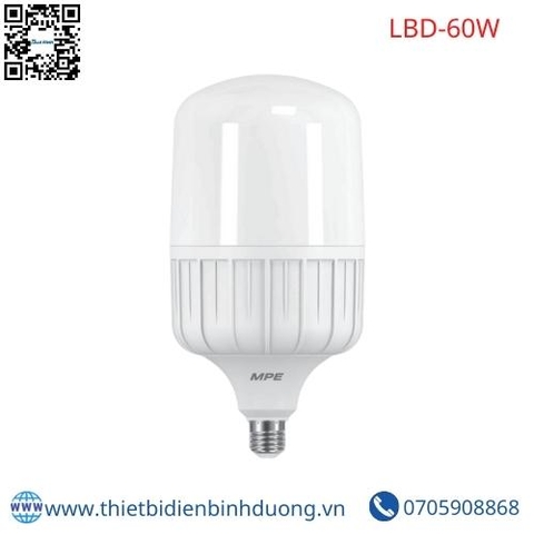 ĐÈN LED BULB 60W MPE LBD-60