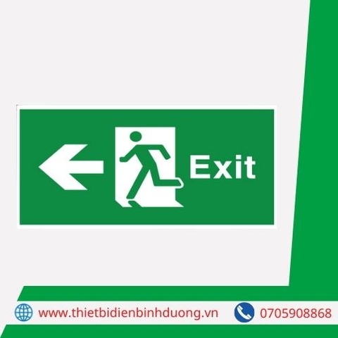 PHỤ KIỆN ĐÈN BÁO EXIT ĐA NĂNG 1 MẶT TRÁI