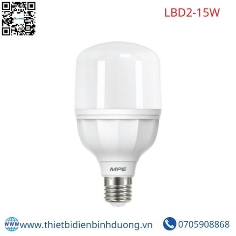 ĐÈN LED BULB 15W MPE LBD2-15