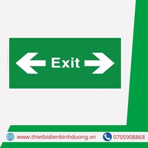 PHỤ KIỆN ĐÈN BÁO EXIT ĐA NĂNG 1 MẶT TRÁI PHẢI