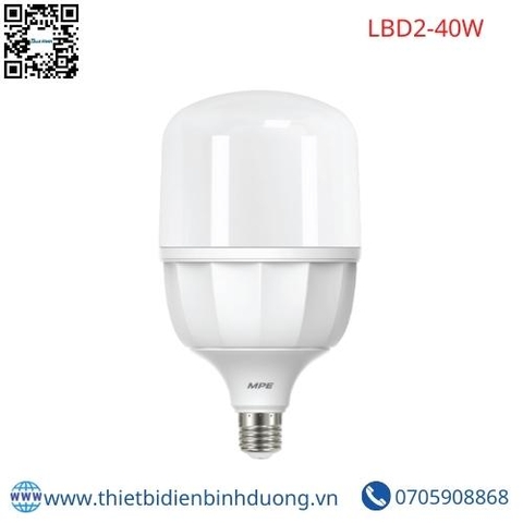 ĐÈN LED BULB 40W MPE LBD2-40