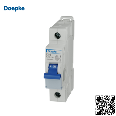 Cầu dao tự động Doepke MCB 1P, 10kA - 10A