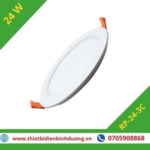 LED SLIM PANEL RP-24W TRẮNG, VÀNG, TRUNG TÍNH