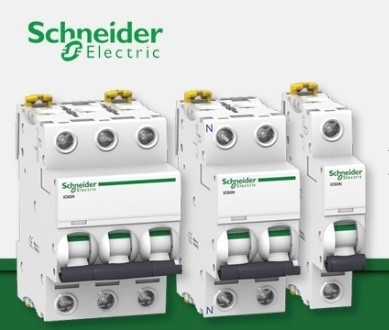 Acti9 iC60N MCB 3P - 6kA, 16A