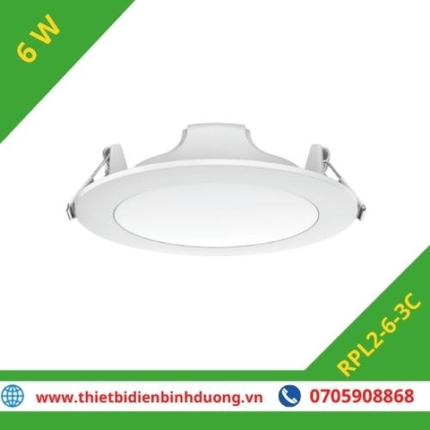 ĐÈN LED PANEL ÂM TRẦN 3 CHẾ ĐỘ MÀU RPL2-6W