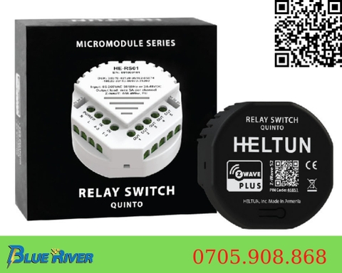 Z-Wave Relay Switch quinto (5 channel)