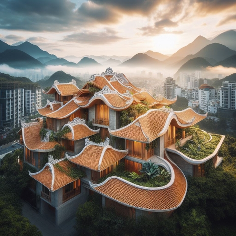 MÁI NGÓI - SỰ KẾT HỢP HOÀN HẢO GIỮA TRUYỀN THỐNG VÀ ĐƯƠNG ĐẠI