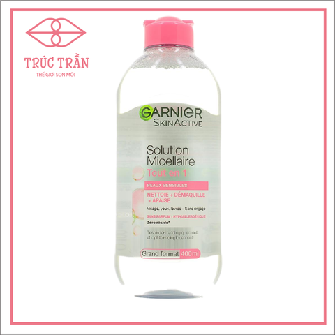 Tẩy Trang Garnier Nắp Hồng