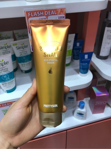 SỮA RỬA MẶT ỐC SÊN 24K PRETTSKIN