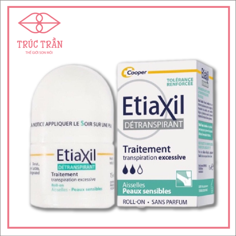 Lăn Khử Mùi EtiaXil Nhãn Xanh Cho Da Nhạy Cảm 15ml