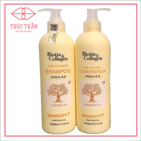 Gội Xả Biotin Vàng 500ml