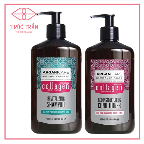 Gội Xả Arganicare Collagen 400ml