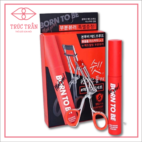 Set Chuốt Mi + Kẹp Mi Born To Be