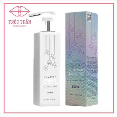 Kem dưỡng thể trắng da luvstar