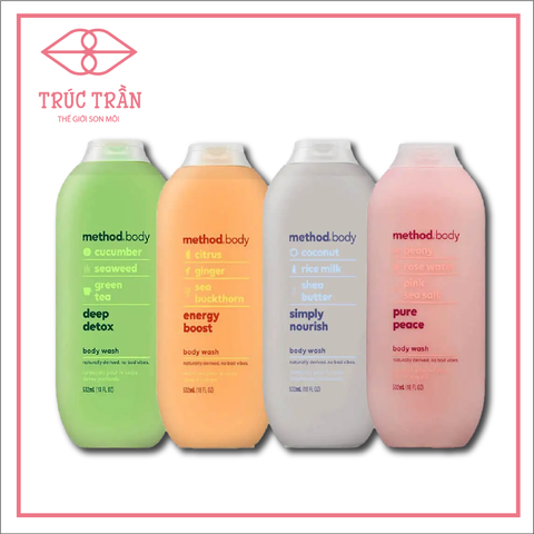 Sữa Tắm Method Body Xanh