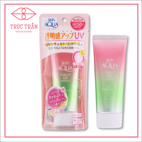 Kem Chống Nắng Skin Aqua Anh Đào Tone Up