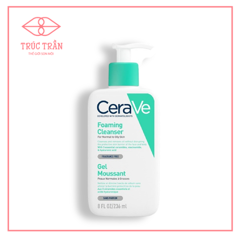 Sữa Rửa Mặt CeraVe Sạch Sâu Cho Da Dầu 236ml