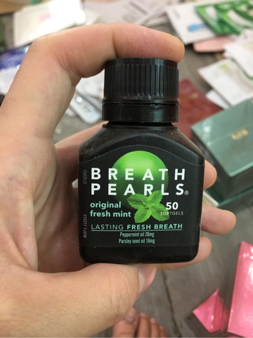 Kẹo ngậm thơm miệng BREATHPEARLS