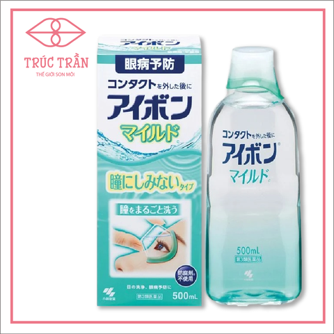 RỬA MẮT NHẬT XANH LÁ 500ML