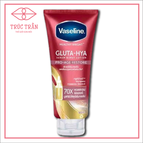 Dưỡng Thể Vaseline Gluta-Hya Đỏ 10x