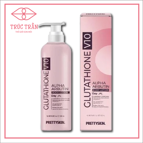 Dưỡng Thể Ban Ngày Glutathione Prettyskin Hồng