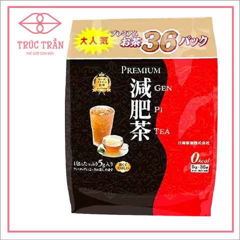 Trà giảm cân Premium Genpi Tea của Nhật Bản 36 gói