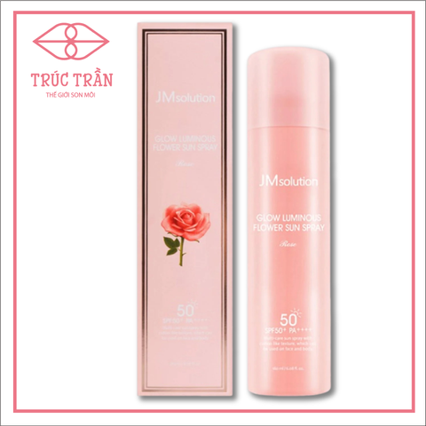 Xịt Chống Nắng JM Hồng 180ml