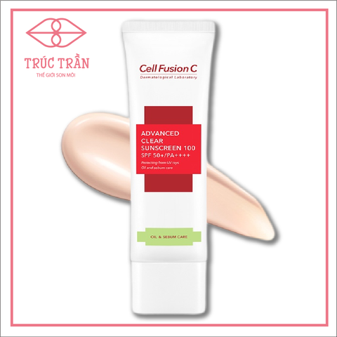 Kem chống nắng cell fusion xanh
