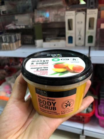 Tẩy da chết xoài organic