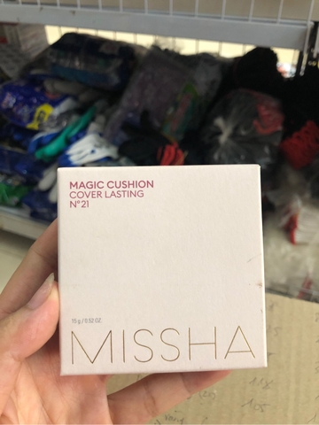 Phấn nước Missha hồng tone 21