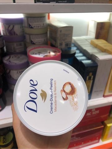 Tẩy Da Chết Dove Maca + Gạo