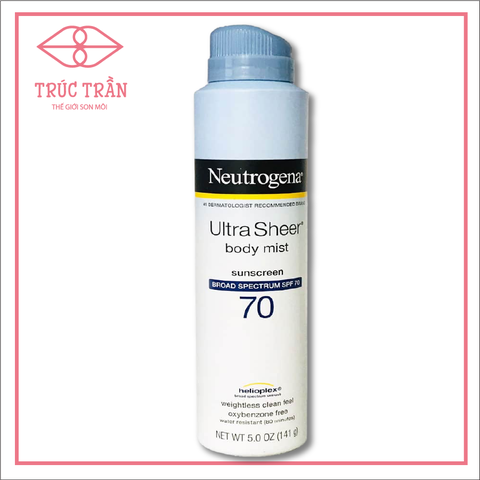 Xịt Chống Nắng Neutrogena SPF 70 141g