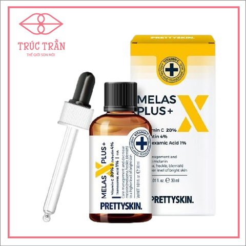 Tinh Chất Trắng Da Mờ Thâm Prettyskin Melas Plus+