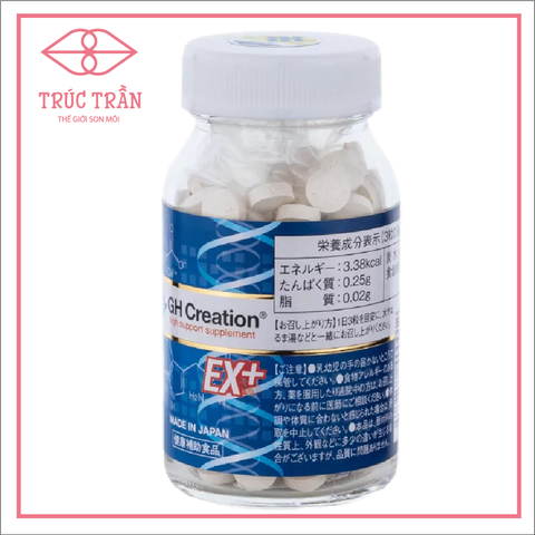 Viên uống hỗ trợ tăng chiều cao GH Creation EX+ Nhật Bản
