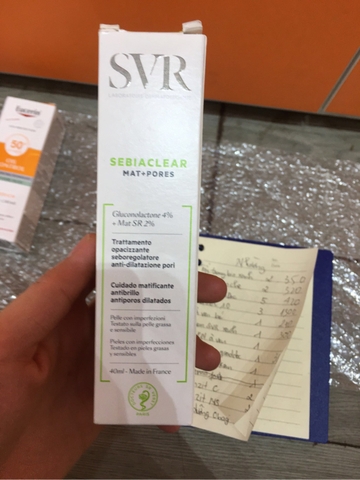 Kem dưỡng svr xanh