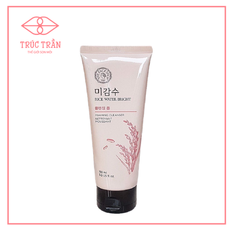 Sữa rửa mặt gạo hồng the face shop
