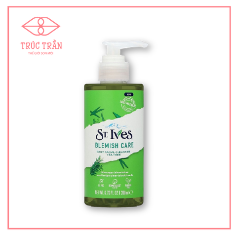 Sữa Rửa Mặt St.Ives Vòi 200ml Xanh Lá