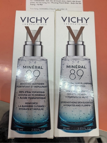 Serum Vichy Mineral 89 75ml