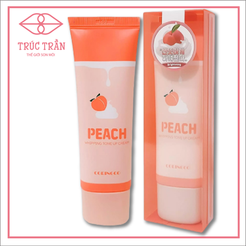Kem Dưỡng Coringco Peach Whipping Tone Up Cream Nâng Tông 50ml