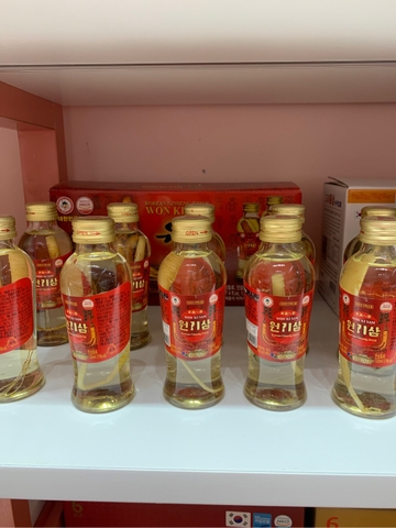 Nước Sâm Củ WON KI SAM 120ml x 10 Lọ