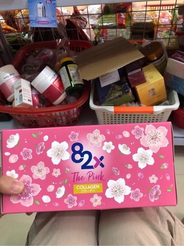 Nước uống collagen 82x the pink