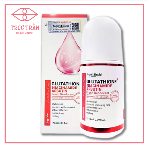 Lăn Khử Mùi Angel's Liquid Glutathione 60ml Mẫu Mới