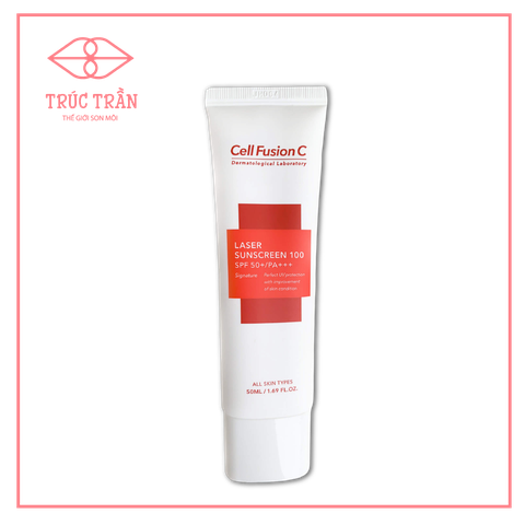 Kem chống nắng cell fusion đỏ 50ml